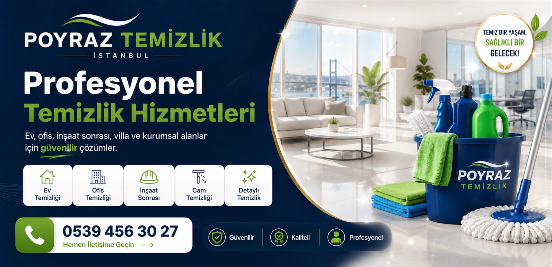Poyraz Temizlik — Profesyonel Temizlik Hizmetleri